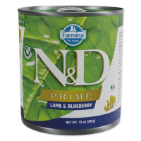 KONZERVA N&D DOG PRIME LAMB & BLUEBERRY 285g