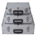 Sada hliníkových kufrů AHProfi 3v1, 430 x 290 x 120