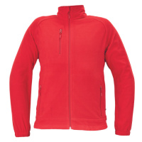 BHADRA fleece mikina červená M