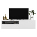 Meble Lindner TV stolek Enjoy Bílá mat 120 cm se zásuvkou