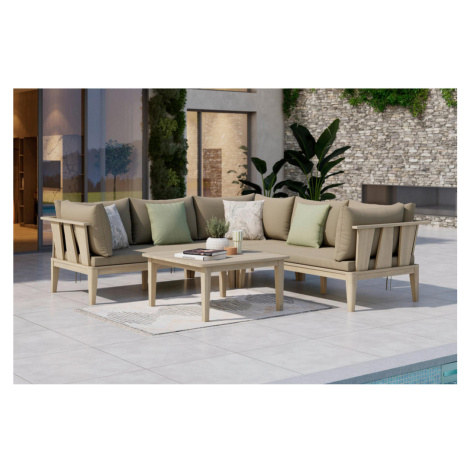 Ambia Garden TERASOVÁ SEDACÍ SOUPRAVA dřevo, plast Ambia Home