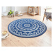 Hanse Home Collection koberce Kusový koberec Celebration 103442 Valencia Blue kruh - 200x200 (pr