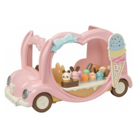 Sylvanian family Růžový zmrzlinářský vůz