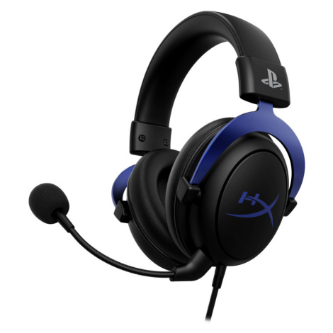 HyperX Cloud - Gaming Headset - PlayStation (Black-Blue) (4P5H9AM) HP