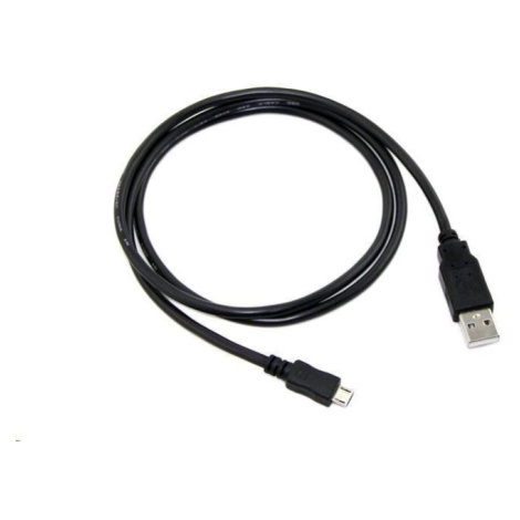 C-TECH kabel USB 2.0 AM/Micro, 2m, černý