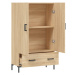 vidaXL Skříň highboard dub sonoma 69,5 x 31 x 115 cm kompozitní dřevo