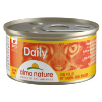 Almo Nature Daily Menu, 24 x 85 g - 20 + 4 zdarma - Pěna s kuřetem