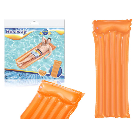 Bestway Nafukovací lehátko 183x76 cm oranžové