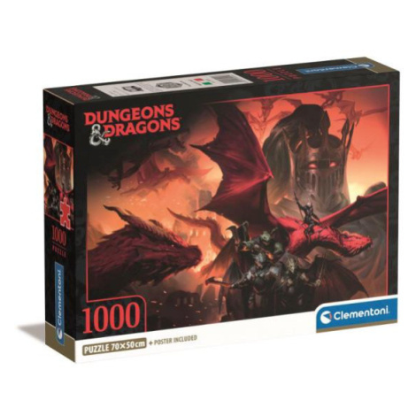 Clementoni Puzzle 1000 dílků Dungeons Dragons