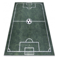 Dětský kusový koberec Bambino 2138 Football green 80x150 cm