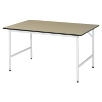 RAU Pracovní stůl, výškově přestavitelný, 800 - 850 mm, deska z MDF, š x h 1500 x 1000 mm, světl