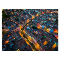 Fotografie Venice, Burano Island, Dusk Aerial Perspective, Pol Albarrán, 40 × 30 cm