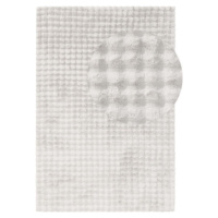 Bílý pratelný koberec 200x290 cm Bubble White – Mila Home