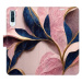 iSaprio flip pouzdro Pink Leaves pro Samsung Galaxy A50