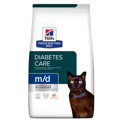 Hill's Prescription Diet m/d Diabetes Care kuřecí - 3 kg Hills
