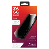 Sklo S Privátním Filtrem Pro Iphone 16 Pro Zagg Invisibleshield Glass 2 Směry