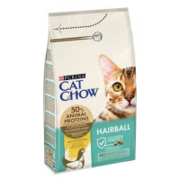 Purina Cat Chow Hairball Control kuře 1,5 kg