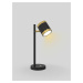 WOFI Stolní lampa Toulouse 1x 10W LED 1050lm 3000K černá + zlatá 8003-104S