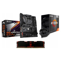 Set Amd Ryzen 5 5600G B550 Aorus 16GB 3600