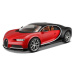 Bburago 1:18 Plus Bugatti Chiron black/red