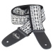 Amumu Hootenanny Embroidery Cotton Strap Black & White