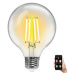 B.V. LED Stmívatelná žárovka FILAMENT G95 E27/6W/230V 2700-6500K Wi-Fi