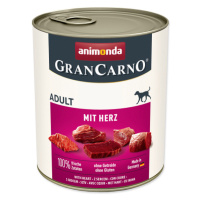 Konzerva Animonda Gran Carno Adult se srdcem 800g