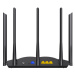 Tenda TX12 Pro AX3000 WiFi6 Router, 1x GWAN, 3x GLAN, IPv6, 5x 6dBi, WPA3, Mesh, CZ app