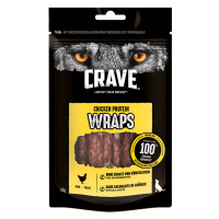 Crave Protein Wrap pro psy - 10 x 50 g kuřecí