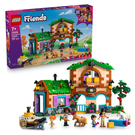 LEGO LEGO® Friends 42654 Ranč s poníky a stáj