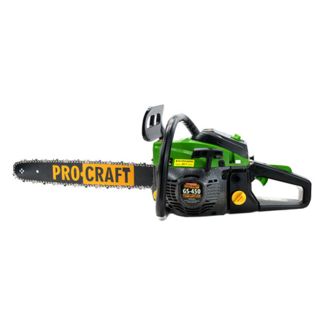 PROCRAFT GS-450 benzínová motorová řetězová pila 45cm