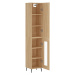 vidaXL Skříň highboard dub sonoma 34,5 x 34 x 180 cm kompozitní dřevo