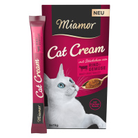 Miamor Cat Cream hovězí + zelenina - 20 x 15 g