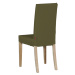 Dekoria Potah na židli IKEA  Harry, krátký, olivová zelená, židle Harry, Etna, 161-26