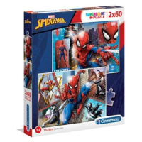 Puzzle Spiderman: Do akce 2x60 dílků