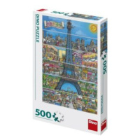 Puzzle Eiffelova věž 500 dílků