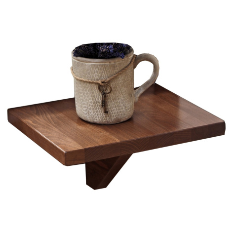 BMB Noční stolek ZÁVĚSNÝ - z lamina imitace dřeva akát - SKLADEM