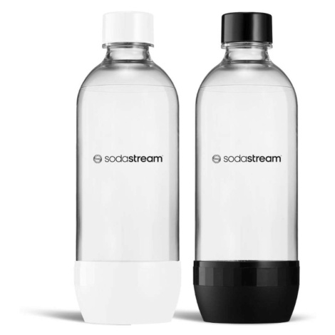 SodaStream Příslušenství - Láhev 1 l, 2 ks, bílá/černá 42007061