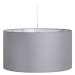 LuxD Designové závěsné světlo Nash, 50 cm, šedé