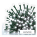 EMOS LED vánoční řetěz Steny s programy 12 m studená bílá