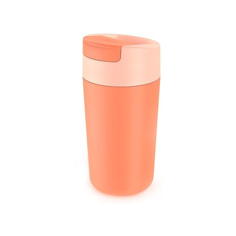 Joseph Joseph Travel Mug 81131 s hygienickým uzávěrem Sipp 454ml korálový