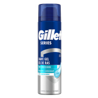 Gillette Series Chladivý Gel Na Holení S Eukalyptem, 200ml