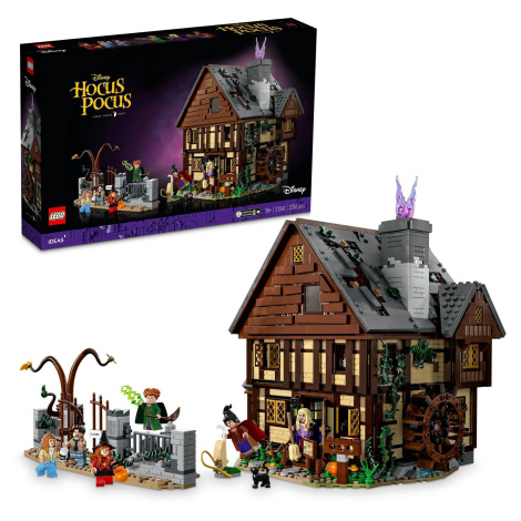 LEGO® Ideas 21341 Disney Hokus pokus: Chatka sester Sandersonových