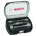 6dílná sada maticových nástavců 1/4" Bosch 6-13 mm