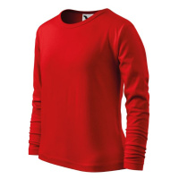 Malfini FIT-T LS121 tričko dětské dlouhý rukáv červené