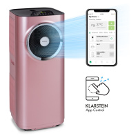 Klarstein Kraftwerk Smart 12K, mobilní klimatizace, 3 v 1, 12.000 BTU, ovládání pomocí aplikace,
