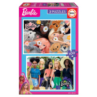 EDUCA Puzzle Barbie 2x100 dílků