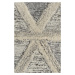 Flair Rugs koberce Kusový koberec Moda River Grey/Multi - 120x170 cm