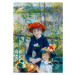 Renoir - Two Sisters (On the Terrace), 1881 - puzzle z kategorie Umělecké