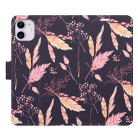 iSaprio flip pouzdro Ornamental Flowers 02 pro iPhone 11